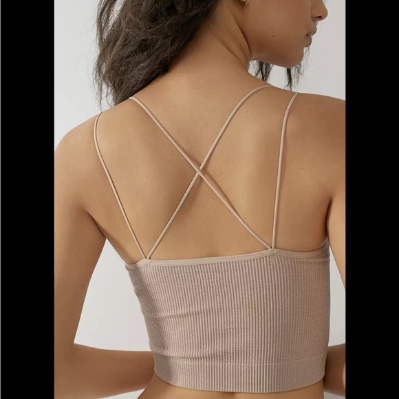 URBN Out From Under Subtle Sparkle Cropped Tank - Picture 5 of 6